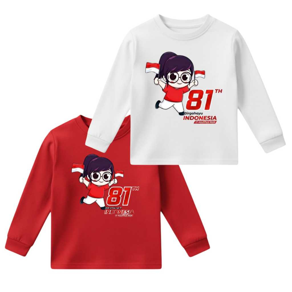 LP Tops สําหรับสาวเสื้อยืดแขนยาวสําหรับสาววันประกาศอิสรภาพ Nwe 81 ปีหญิง Pj