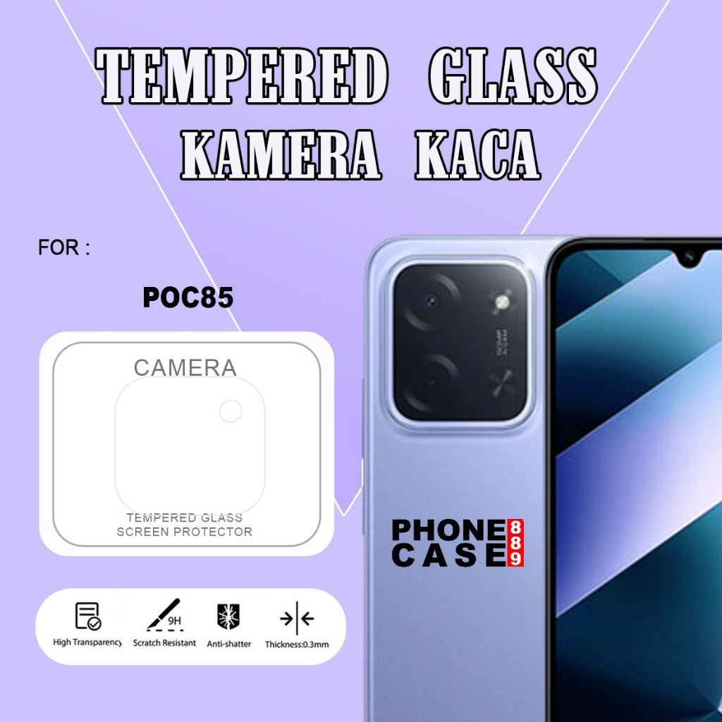 POCO C85 POCO C65 POCO C71 POCO C75 TEMPERED GLASS CAMERA LENS PROTECTOR ANTI-SCRATCH กล้อง POCO C85