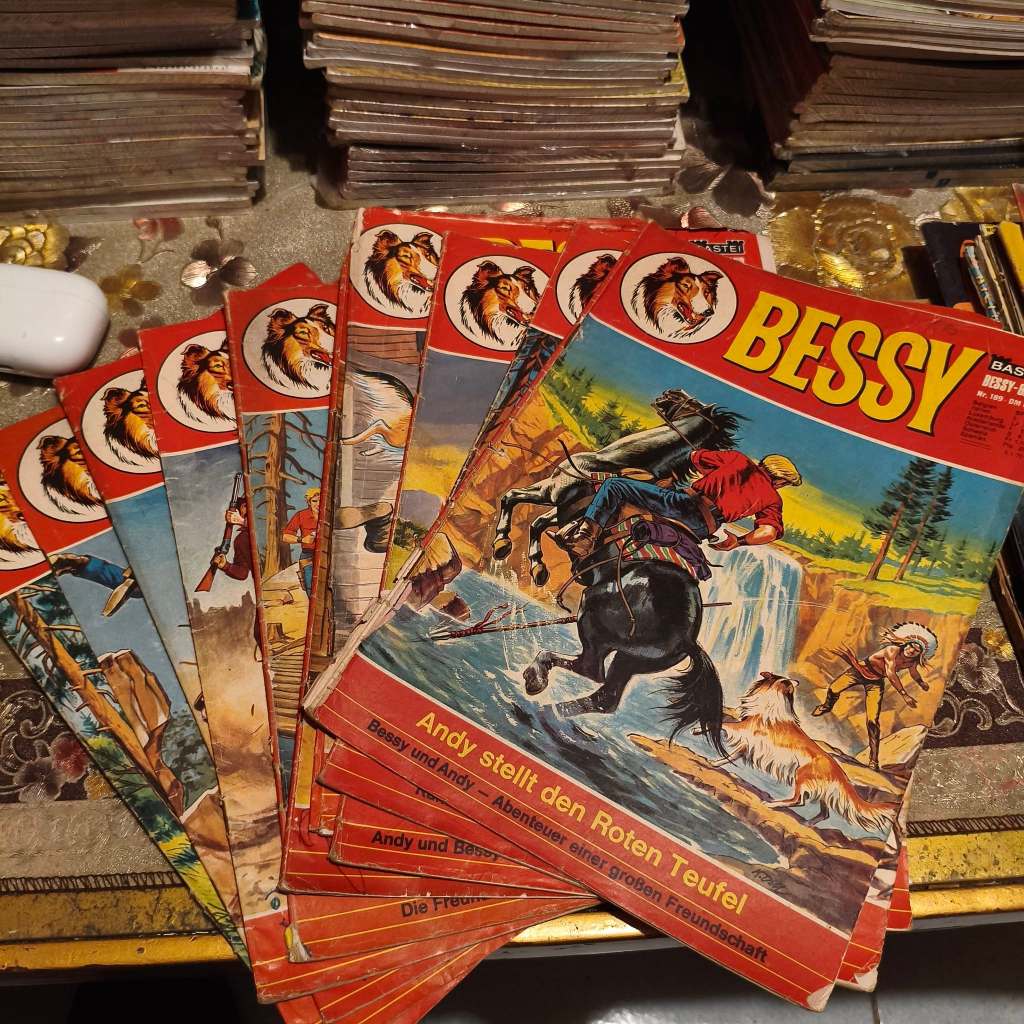 BESSY SINGLE ISSUES COMICS GERMAN