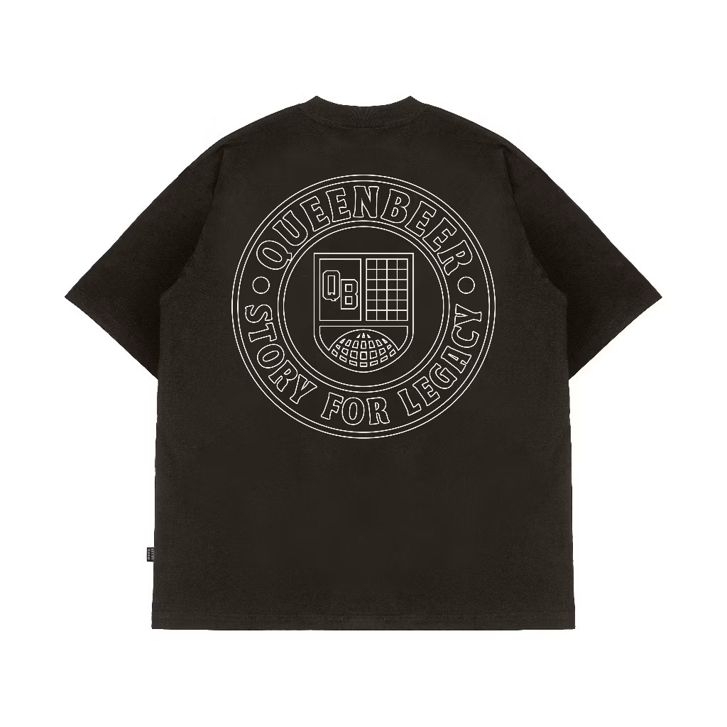 Queenbeer - เสื้อยืด Daxter Dark - สีเทา
