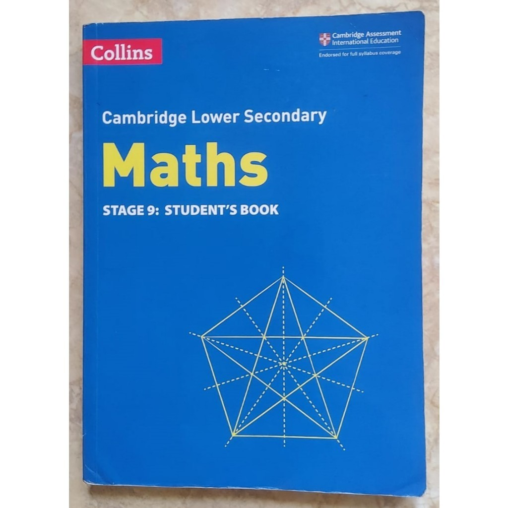 หนังสือนักเรียน Cambridge Lower Matth Stage 9 - มือสอง
