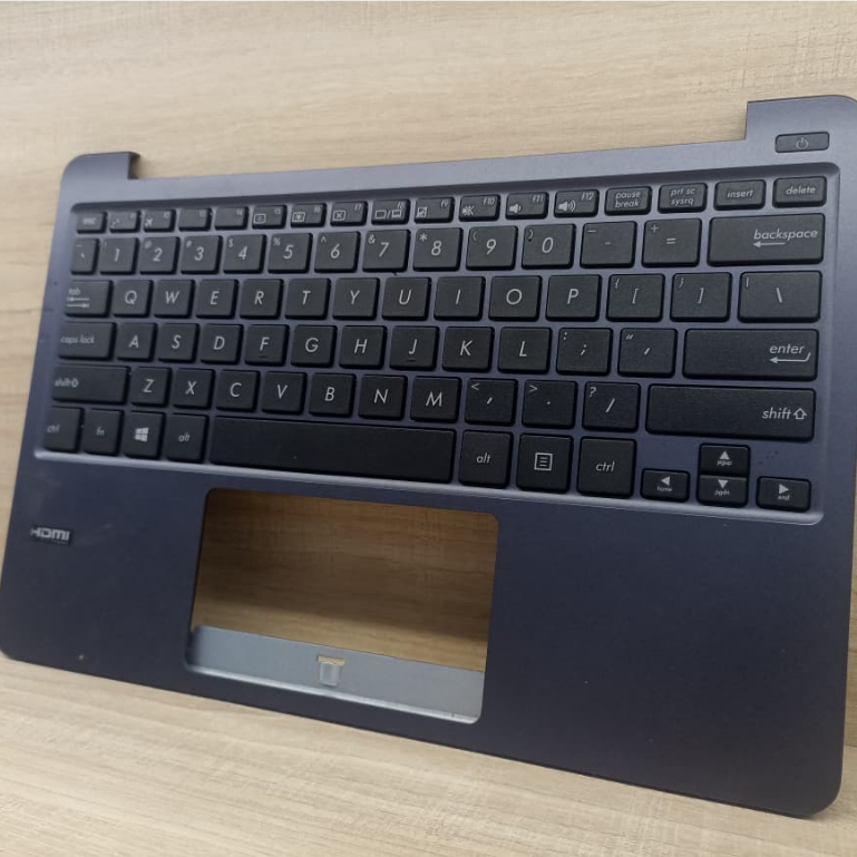 Topcase Palmrest กรอบคีย์บอร์ดสําหรับ Asus E203 E203M E203N E203NA E203MA E203NAH E203MAH NAVY แล็ปท