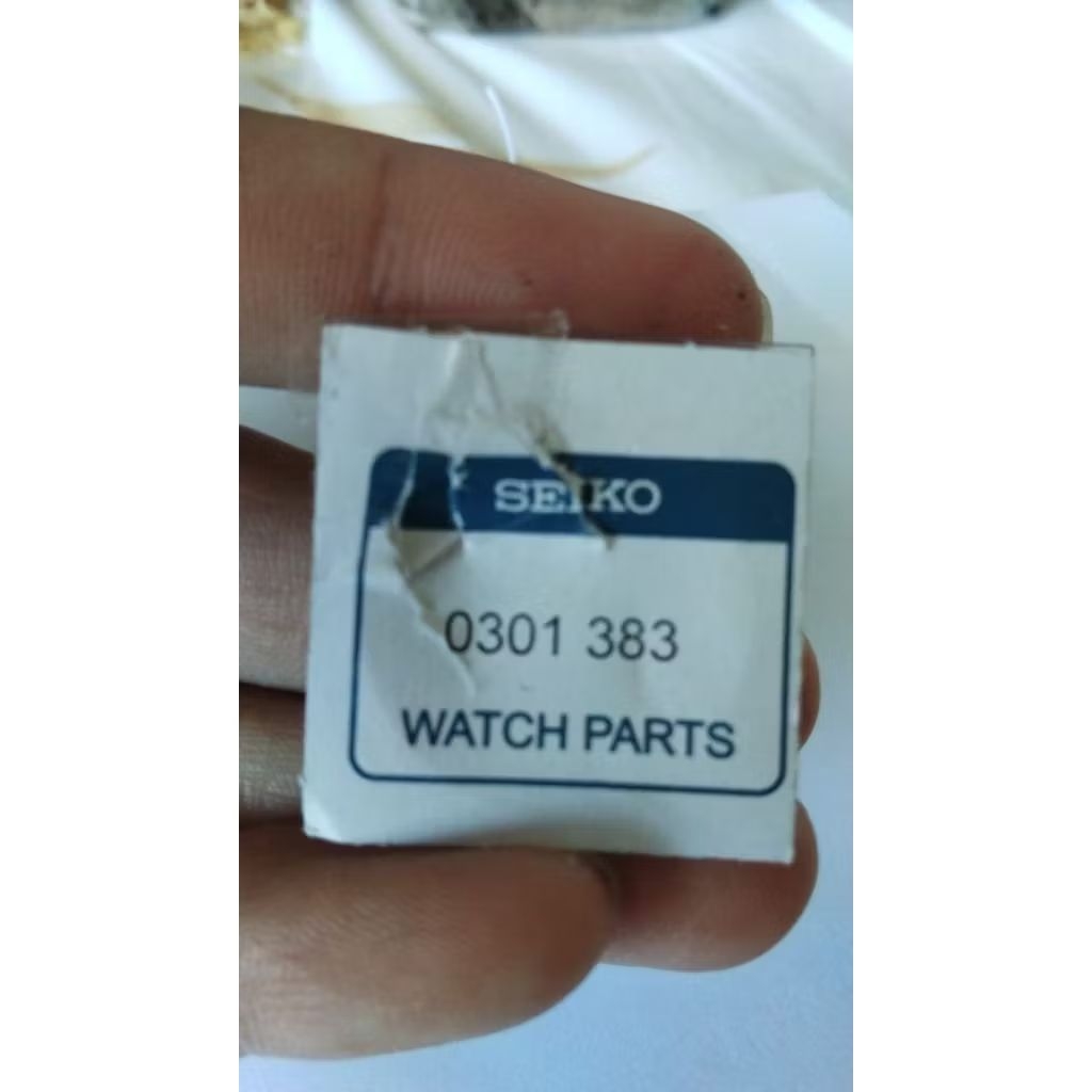 อะไหล่อะไหล่นาฬิกา Seiko ของแท้ รหัส 0301 383 ของแท้จากญี่ปุ่น