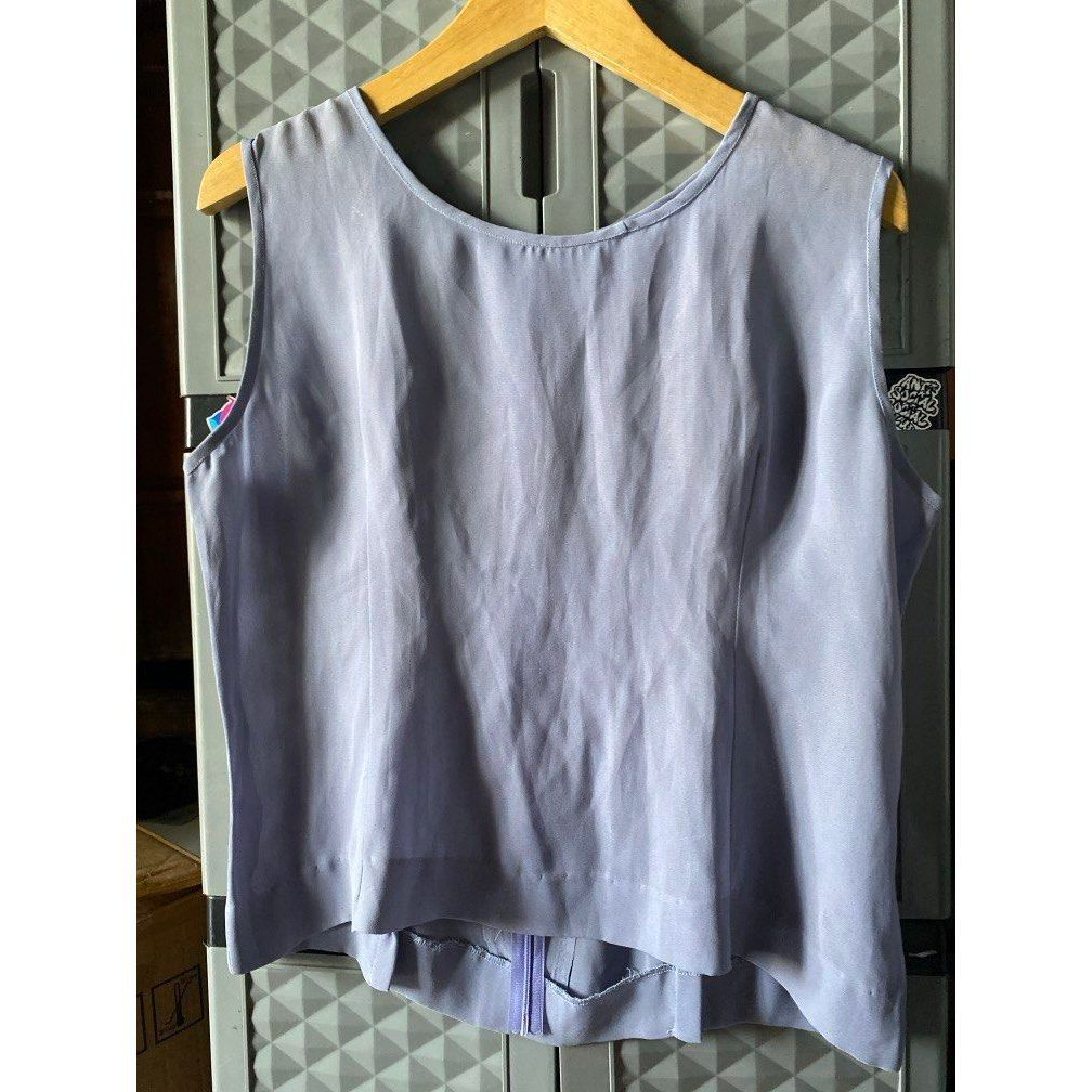 เสื้อกล้ามตัวในผ้าชีฟอง - Ld 104cm P 58cm
