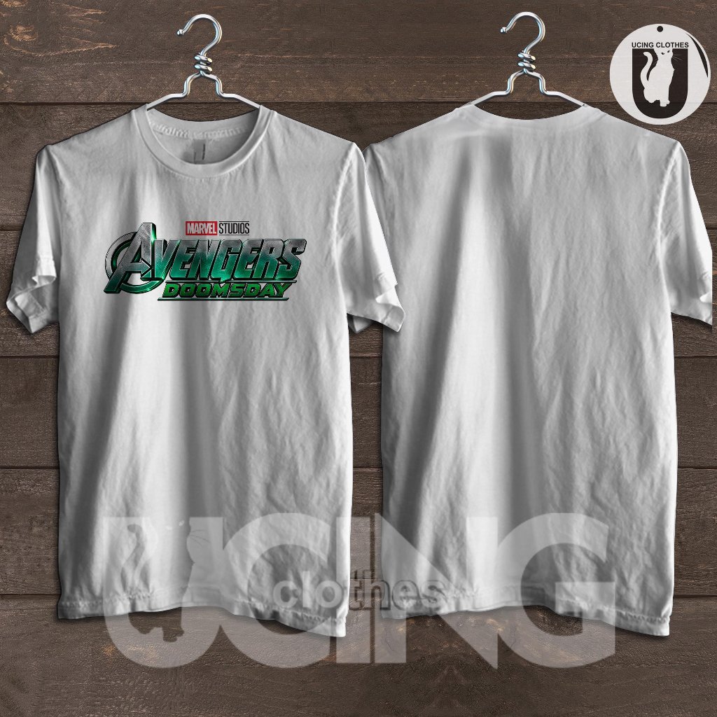 เสื้อยืด Marvel Avengers Doomsday Logo Distro Shirt