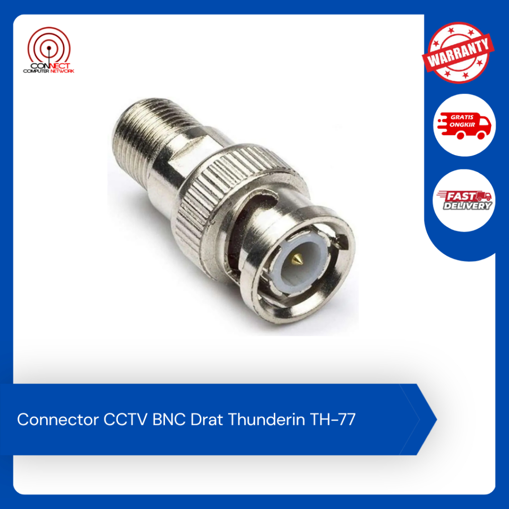 ขั้วต่อกล้องวงจรปิด BNC Dart Thunderin TH-77