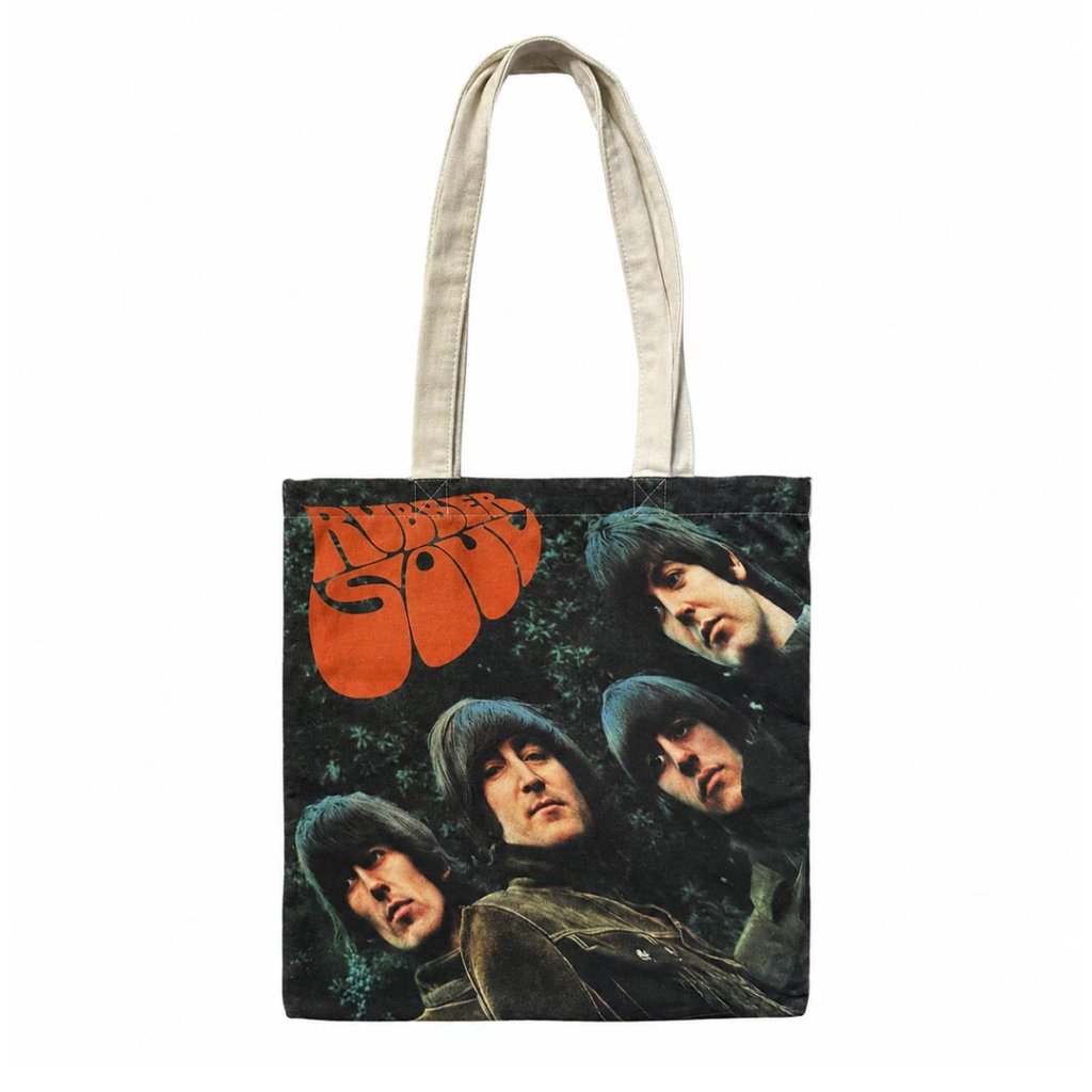 The Beatles - กระเป๋าโท้ต Rubber Soul White