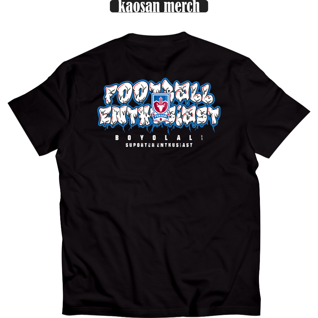 เสื้อยืด Boyolali Supporter Boyolali Supporter เสื้อยืดผ้าฝ้าย Combed