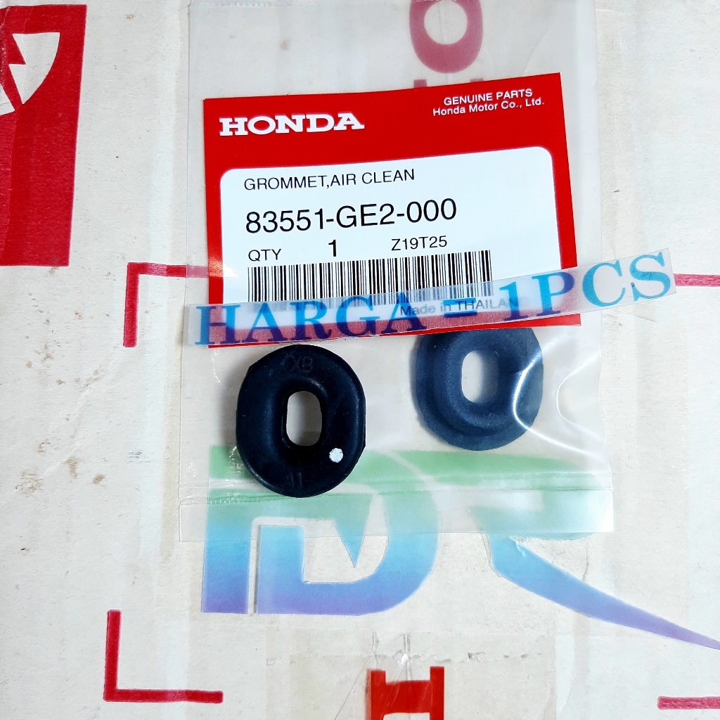 ยางหยุดกล่องโคมไฟแบตเตอรี่ grommet air clean cbr 150 250 crf 150l pcx vario 125 supra x verza 83551 
