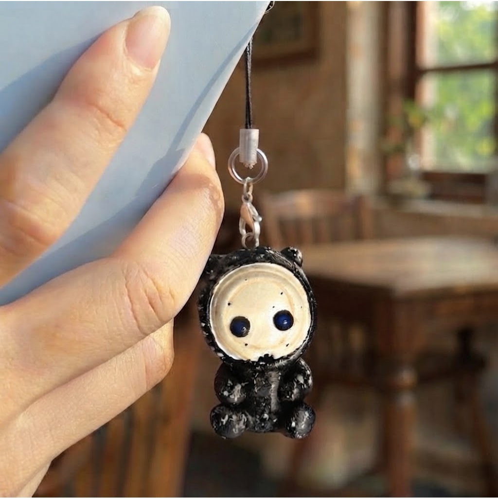 PHONESTRAP KEYCHAIN MINI GGEOMEOKSALI THE EAST PALACE