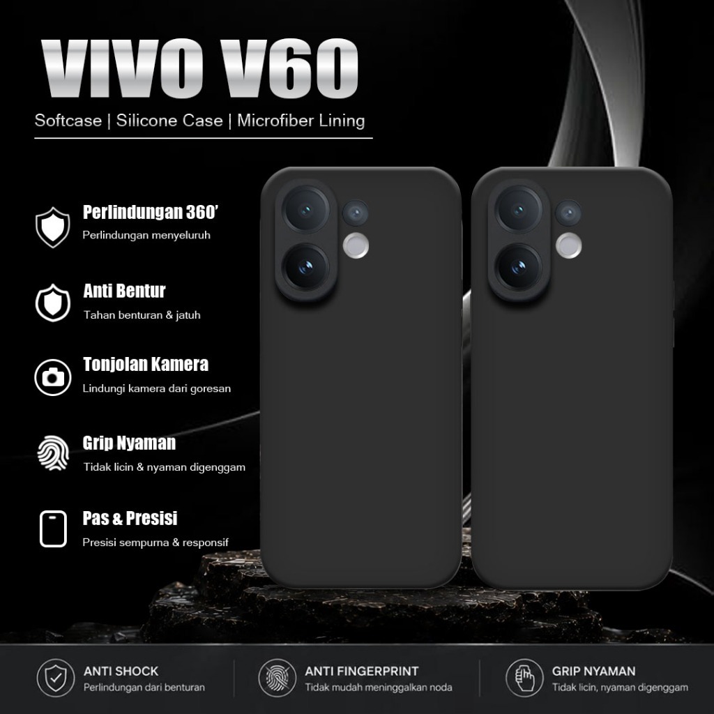 Softcase HP สําหรับ Vivo V60 - เคส HP สําหรับ Vivo V60 - ปลอก HP สําหรับ Vivo V60 - ตัวป้องกัน HP