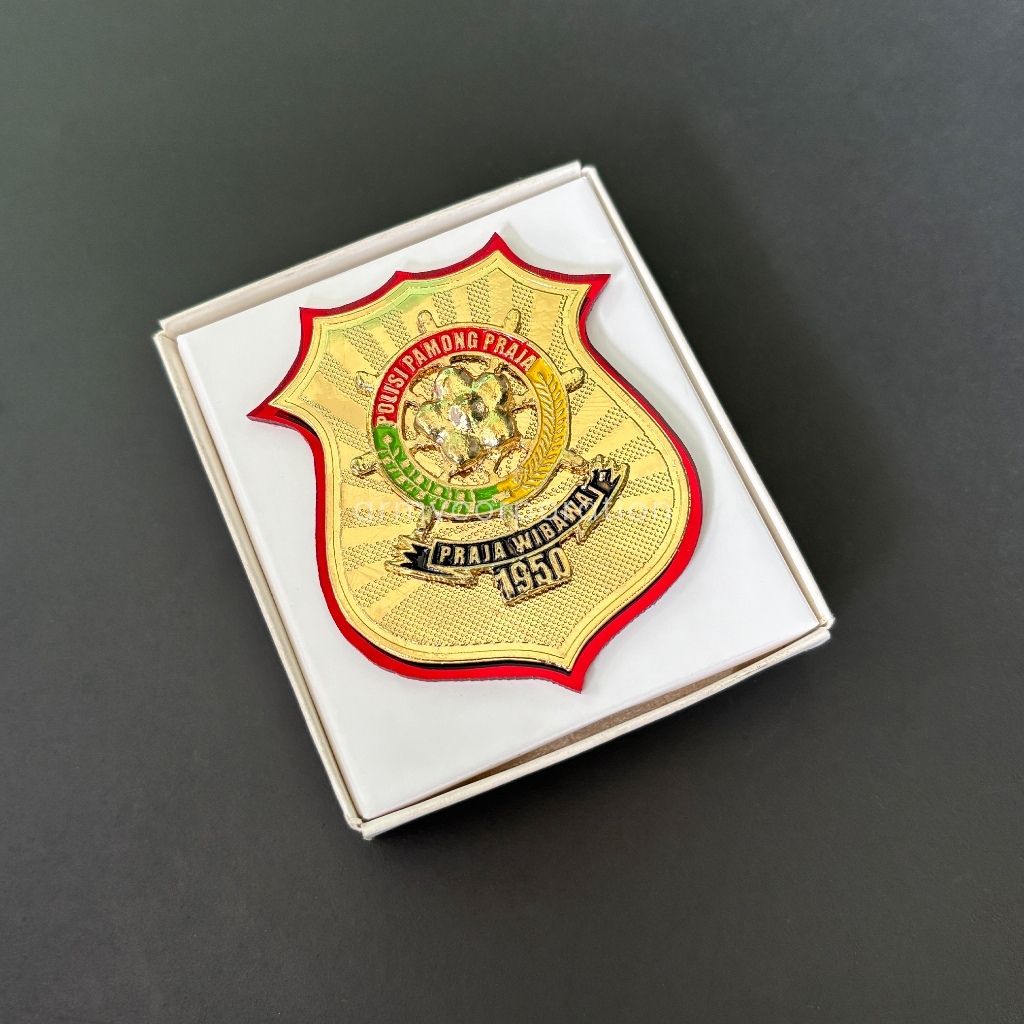 Satpol PP Plate ความอนุญาต