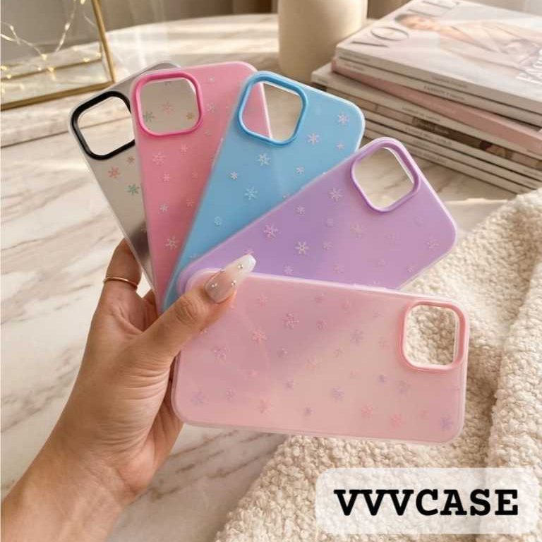 0649A VVV CASE CASING HP FREEZE MATTE SNOWFLAKE สี MOTIF REDMI 13C 14C 15C 13 13X POCO C75 C65 C85 M