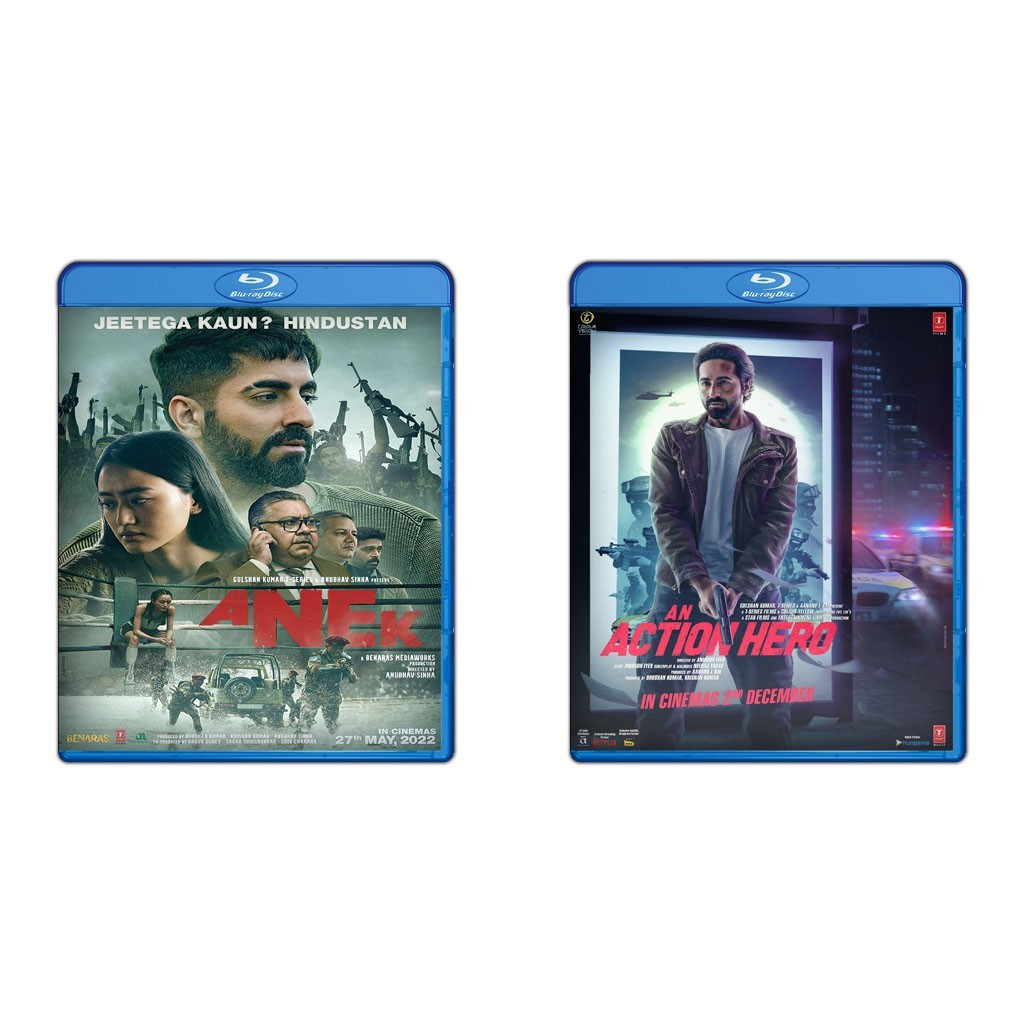 DVD Aink (2022) + DVD An Action Hero (2022)