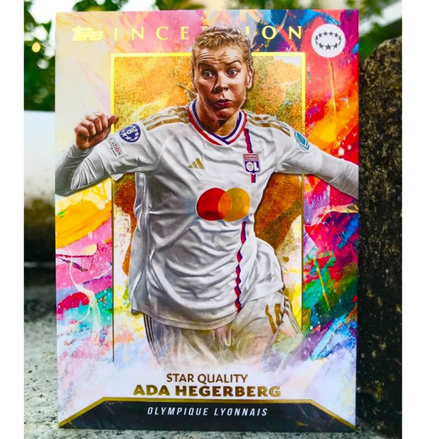 การ์ด HEGERBERG UCL WOMAN TOPPS INCEPTION 2024
