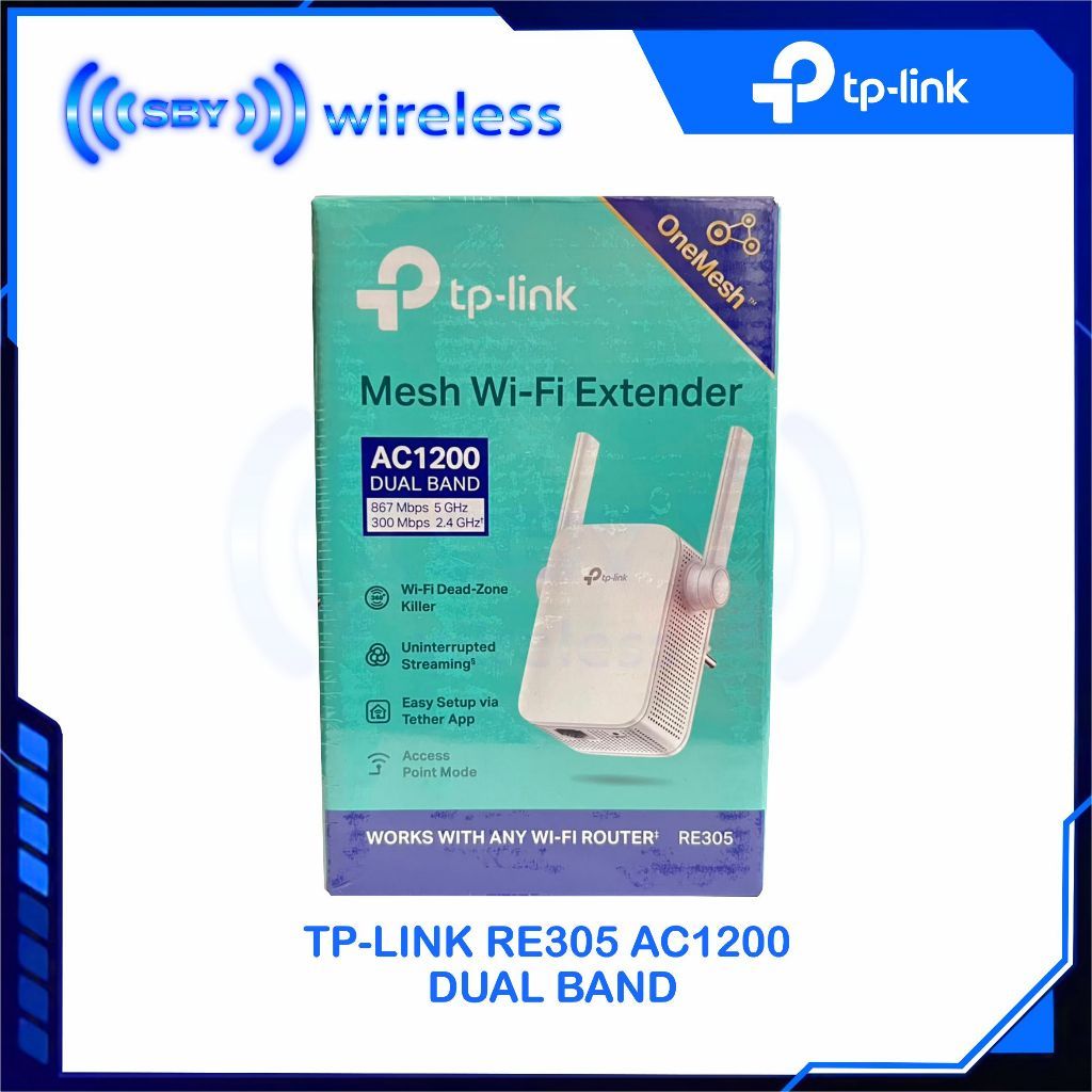 Tp-Link RE305 AC1200 Wi-Fi Range Extender TPLINK