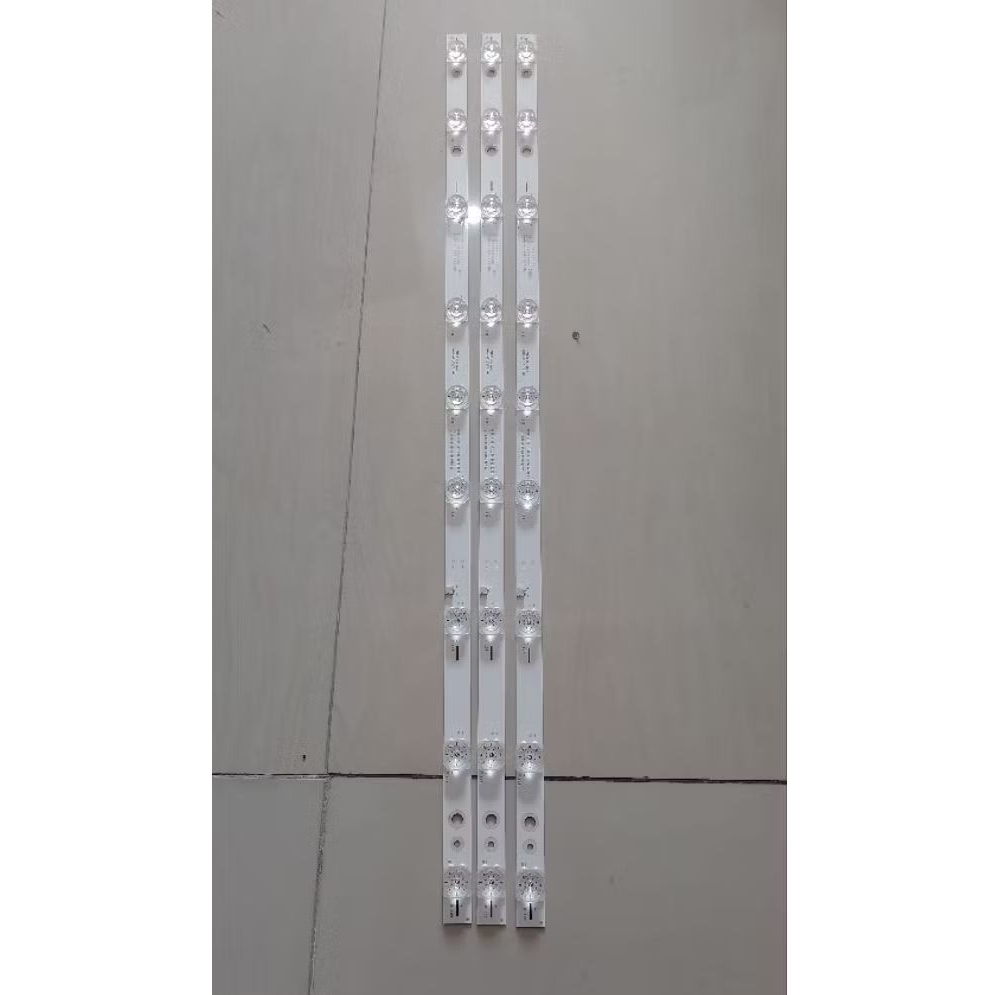 BL - BEKLITE - BACKLIGHT - LED TV - CONCAVE - 9 ปุ่ม 3 VOLT - 9 LED 3 VOLT - 60CM LENGTH