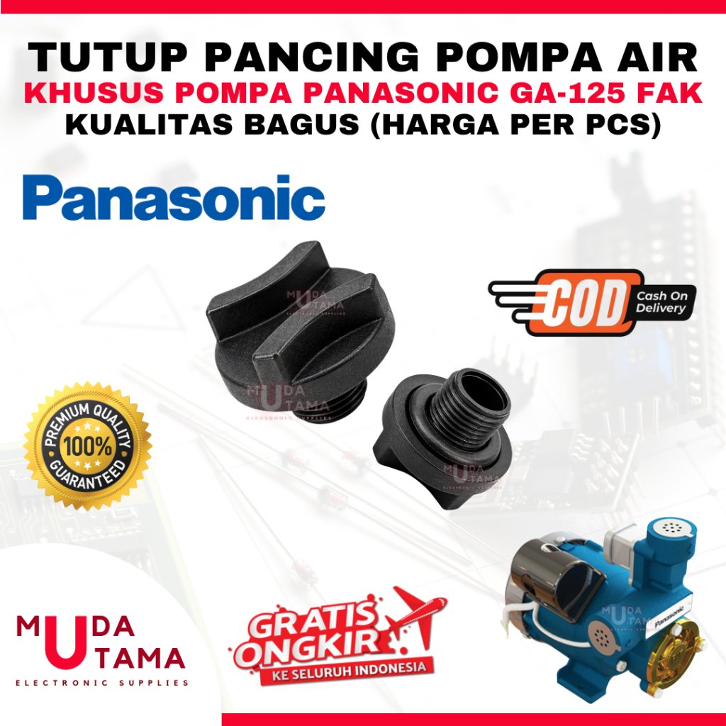 PANASONIC GP125A GP 125 A ปั๊มน้ําปลั๊กหมวก - PANASONIC GP 125A ปั๊มน้ําตกปลา - PANASONIC 125A ปั๊มน