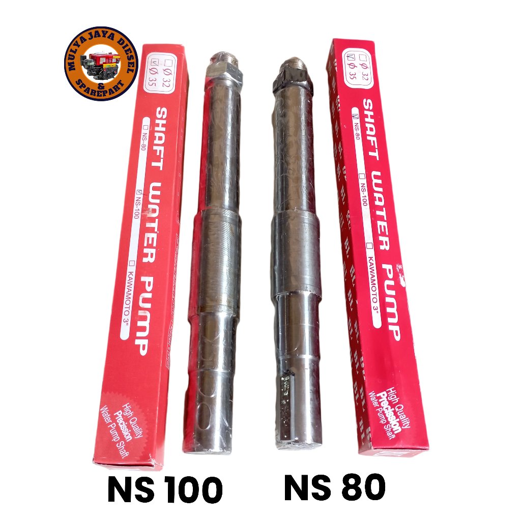 NS-100 4 นิ้ว NS-80 ปั๊มน้ําเพลา 3 นิ้ว Kawamoto.