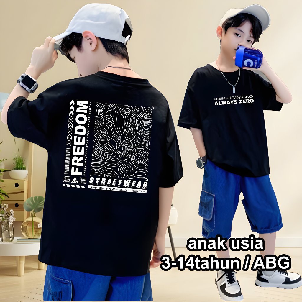 เสื้อยืดเด็ก Freedom AZ
