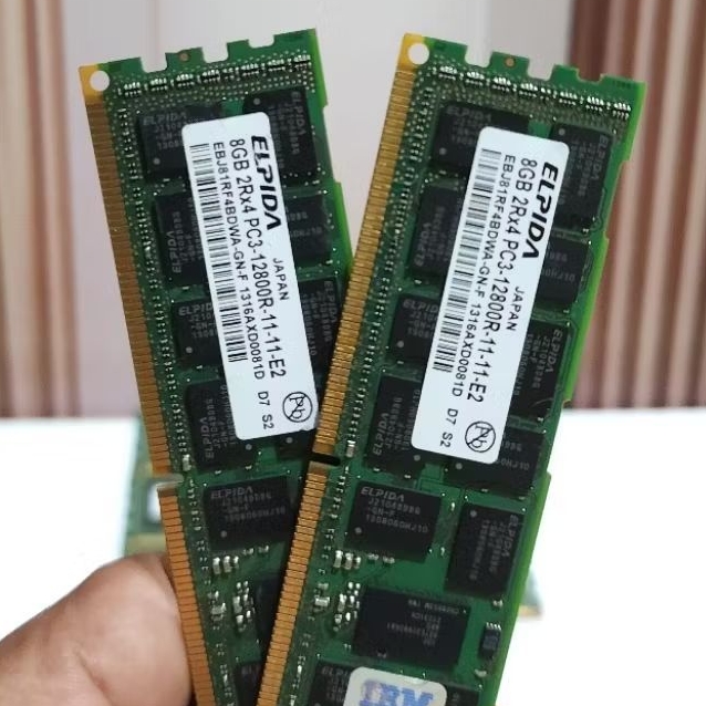 RAM PC SERVER 8GB DDR3 PC3-12800R ELPIDA