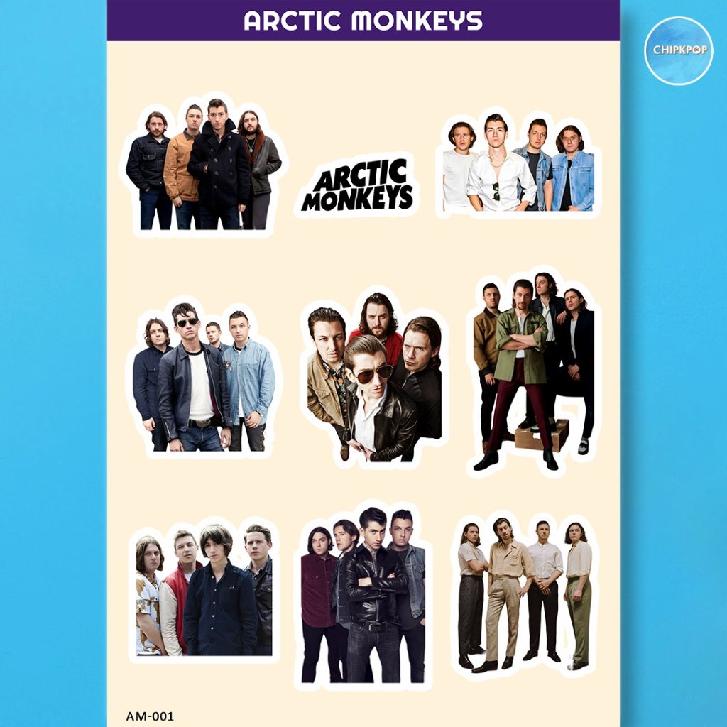 สติ๊กเกอร์ ARCTIC MONKEYS WESTERN I ARCTIC MONKEYS WESTERN I STICKER WESTERN ARCTIC MONKEYS I PHOTOC