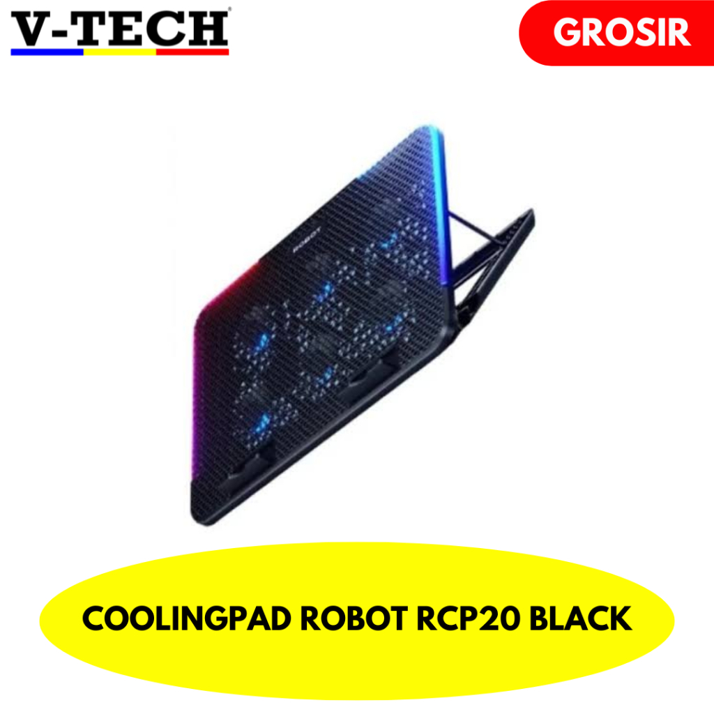 COOLINGPAD ROBOT RCP20 สีดํา