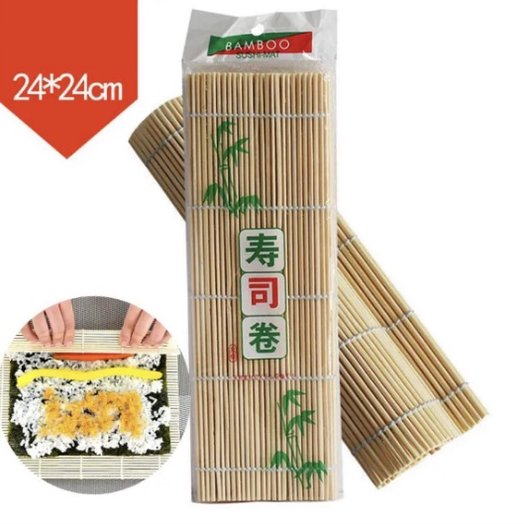 SUSHI ROLL BAMBOO ROLLING MAT 24 X 24 YDA-8