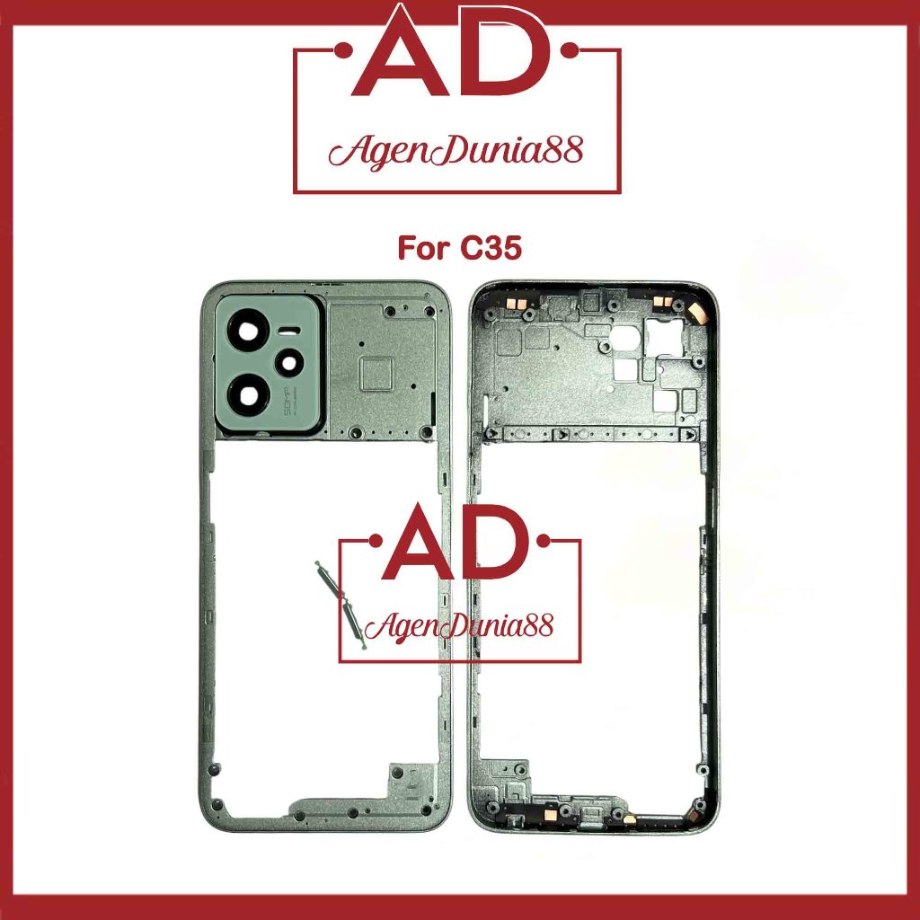 World Agent88 Bezel Bone สําหรับ Realme C35