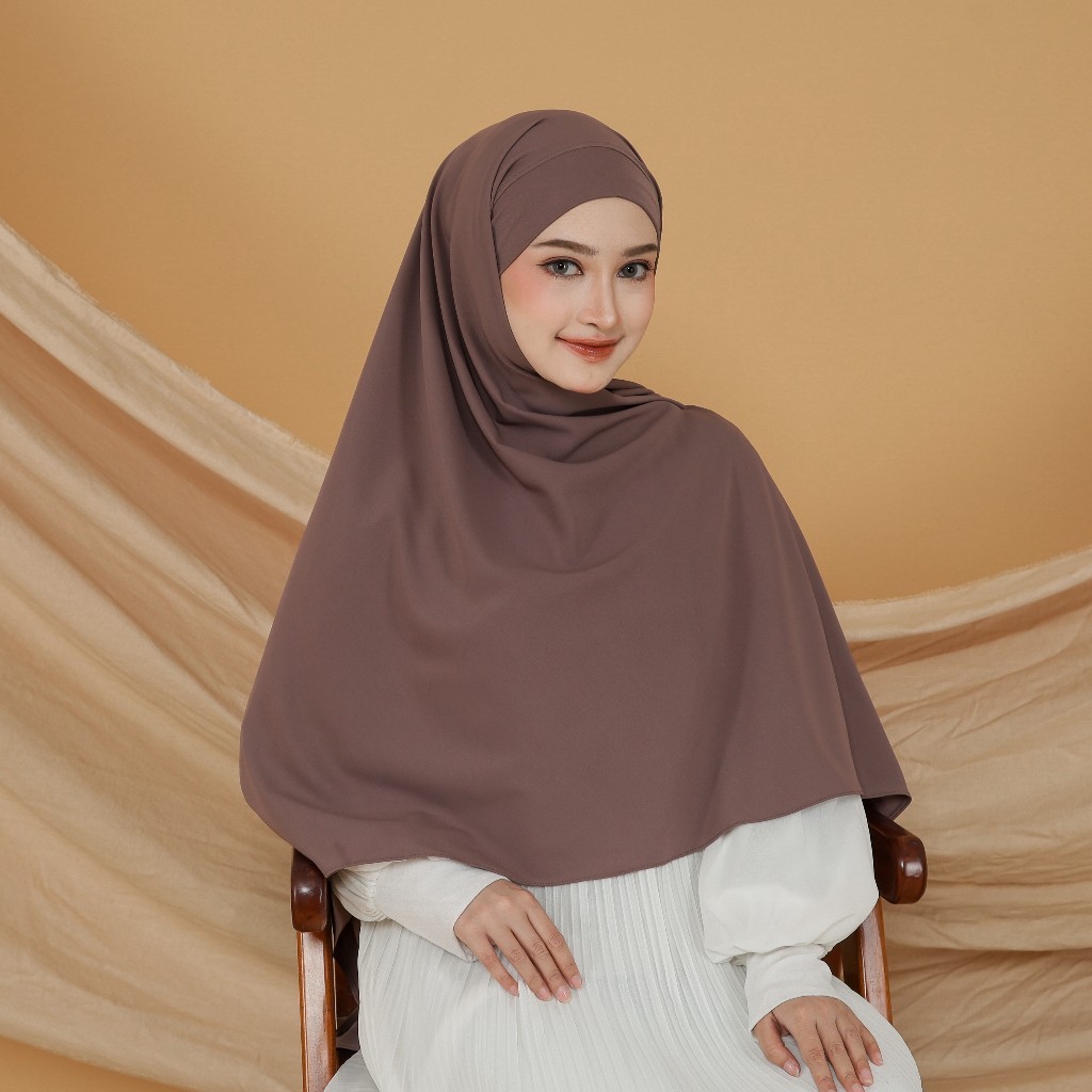 KHANA HIJAB BANDANA MARBELA ANTI UV PREMIUM | Khimar Hijab Syari | สะดวกสบายและมีสไตล์