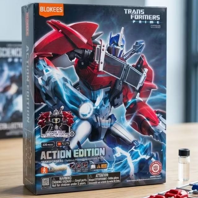 Transformers Action edition AE 06 Prime ของเล่นชุดโมเดล optimus Prime