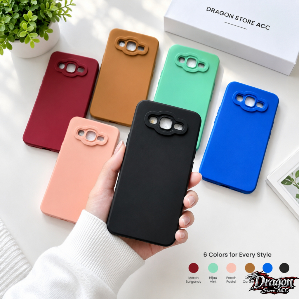 Softcase Samsung J2 Prime (SM-G532G) (SM-G532G/DS) Grand Prime (SM-G530H) (SM-G531Y) Case Pro Camera
