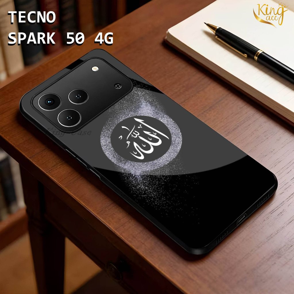 HP Tecno Spark 50 4G Softcase Glass Glossy Tecno Spark 50 4Gเคสโทรศัพท์Tecno Spark 50 4Gเคสโทรศัพท์