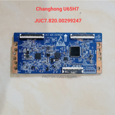 T-Con LED TV Changhong U65H7 Tikon JUC7.820.00299247 ทีคอน ทีคอน