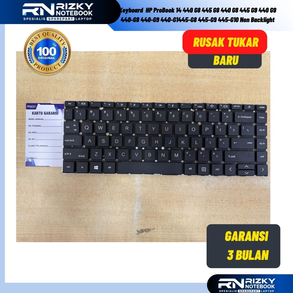 HP ProBook 14 440 G8 445 G8 440 G8 445 G9 440 G9 440-G8 440-G9 440-G1445-G8 445-G10 Non Backlight คี