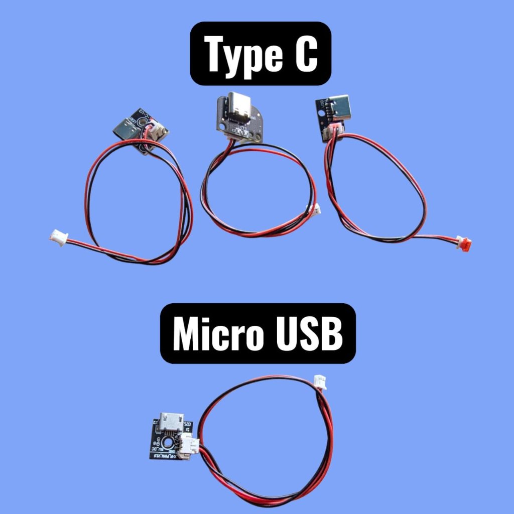 โมดูลบอร์ดเอาต์พุต 5V TypeC และ Micro Usb สําหรับเครือข่ายรักษาความปลอดภัยกล้อง IP 8Pin Power Over E