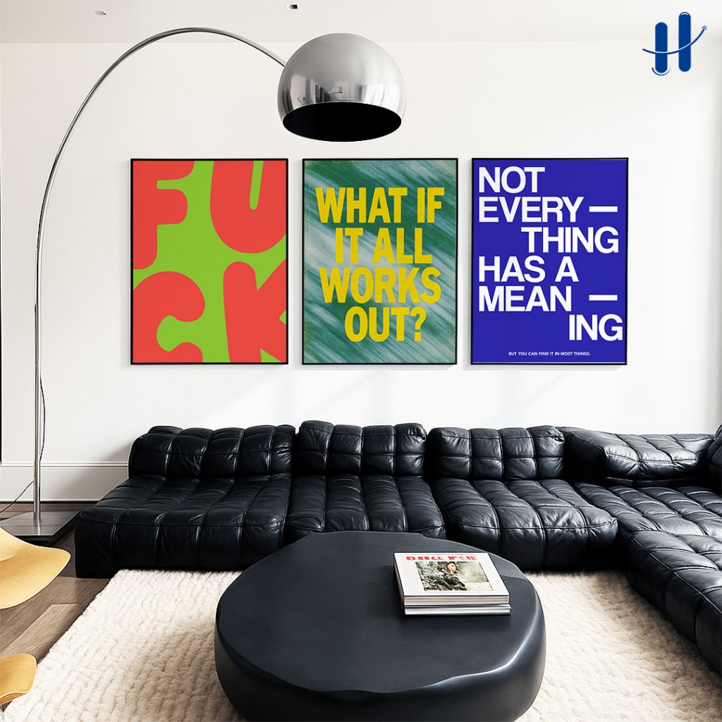 Haydecor คําคมไม่ทุกอย่างกรอบผนังจอแสดงผลตกแต่งห้องความงาม Walldecor