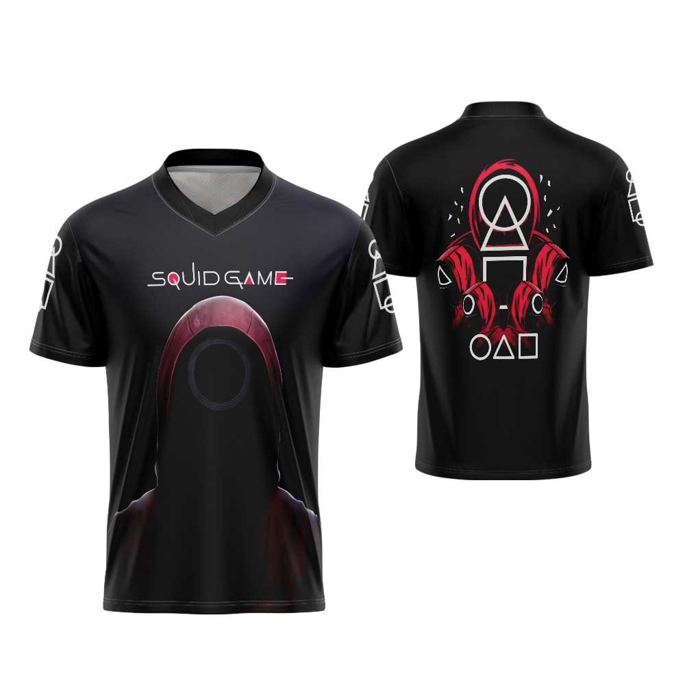 SQUID GAME Jersey / SQUID GAME เสื้อพิมพ์ลายเต็ม Art-06