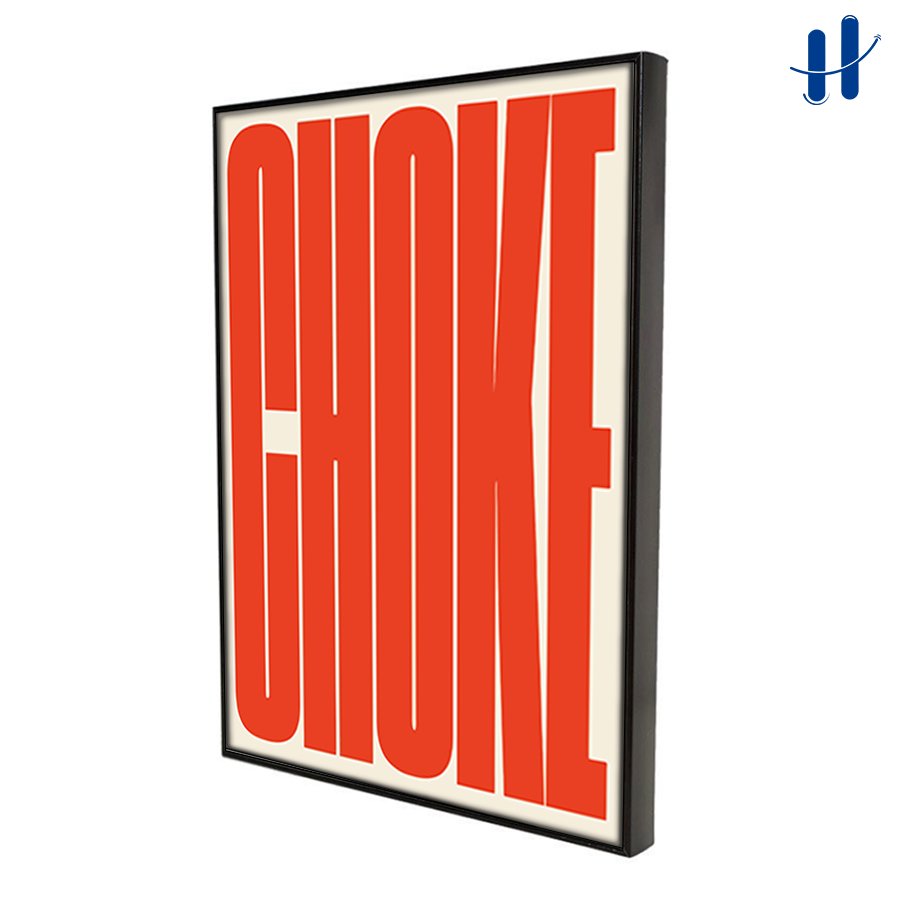 Haydecor Choke Frame ตกแต่งผนังห้องแสดงความงาม Minimalist Walldecor
