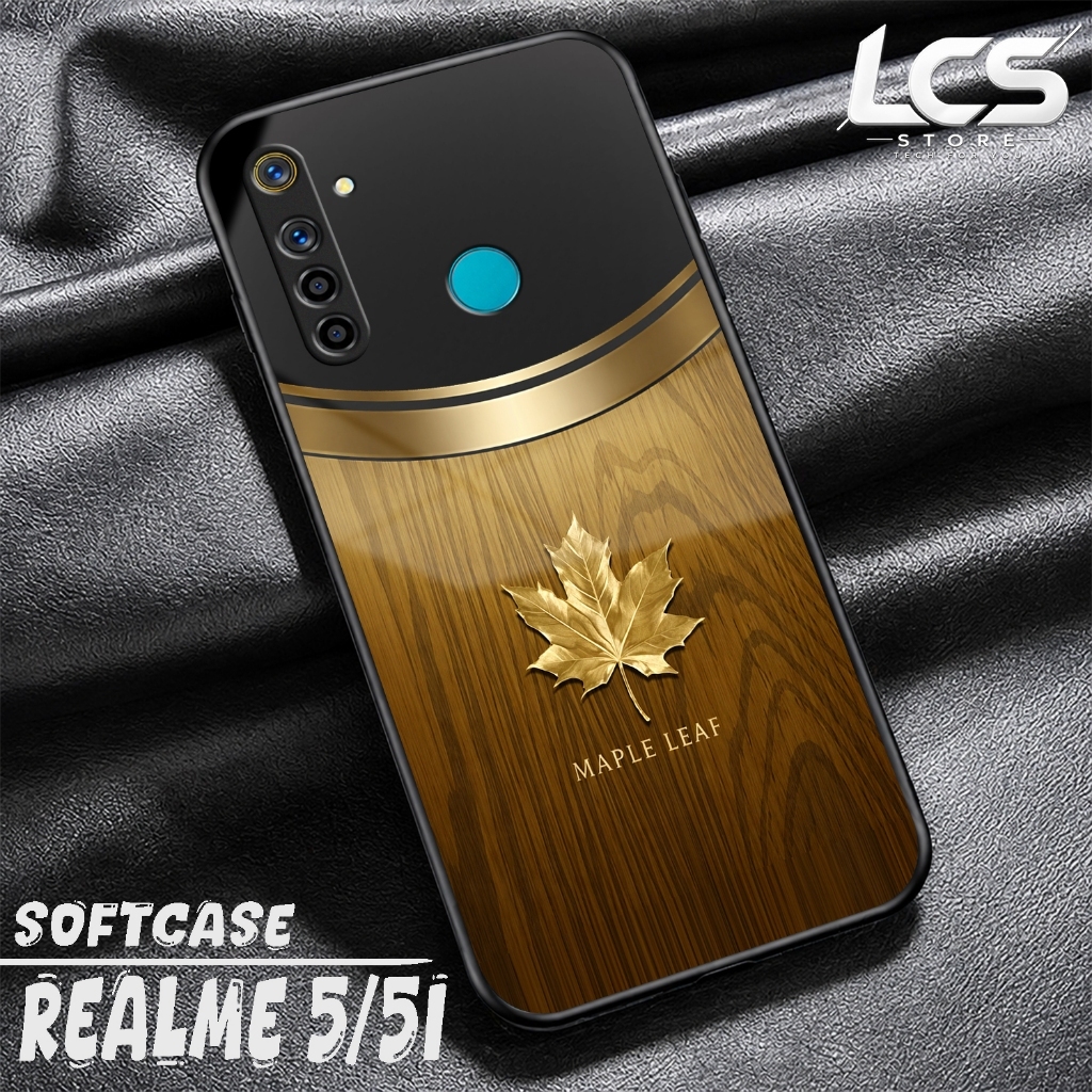 Softcase REALME 5 Casing Glossy REALME 5I Case Glossy Cessing Hp Protector Hp Accessories