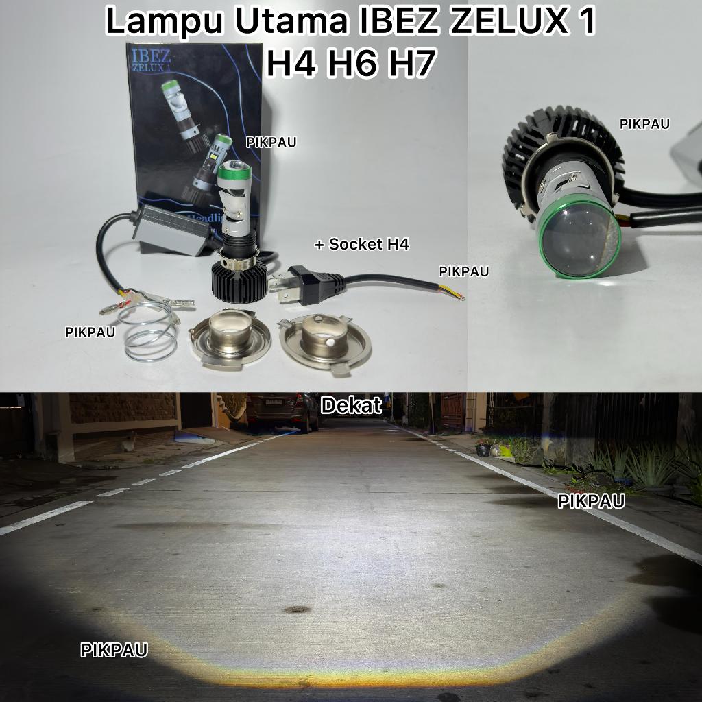 IBEZ Zelux 1 H4 H6 H7 ไฟหน้าพร้อมพัดลมระบายความร้อน