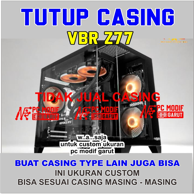 แผงด้านข้าง VBR Z77 ปิดเท่านั้น