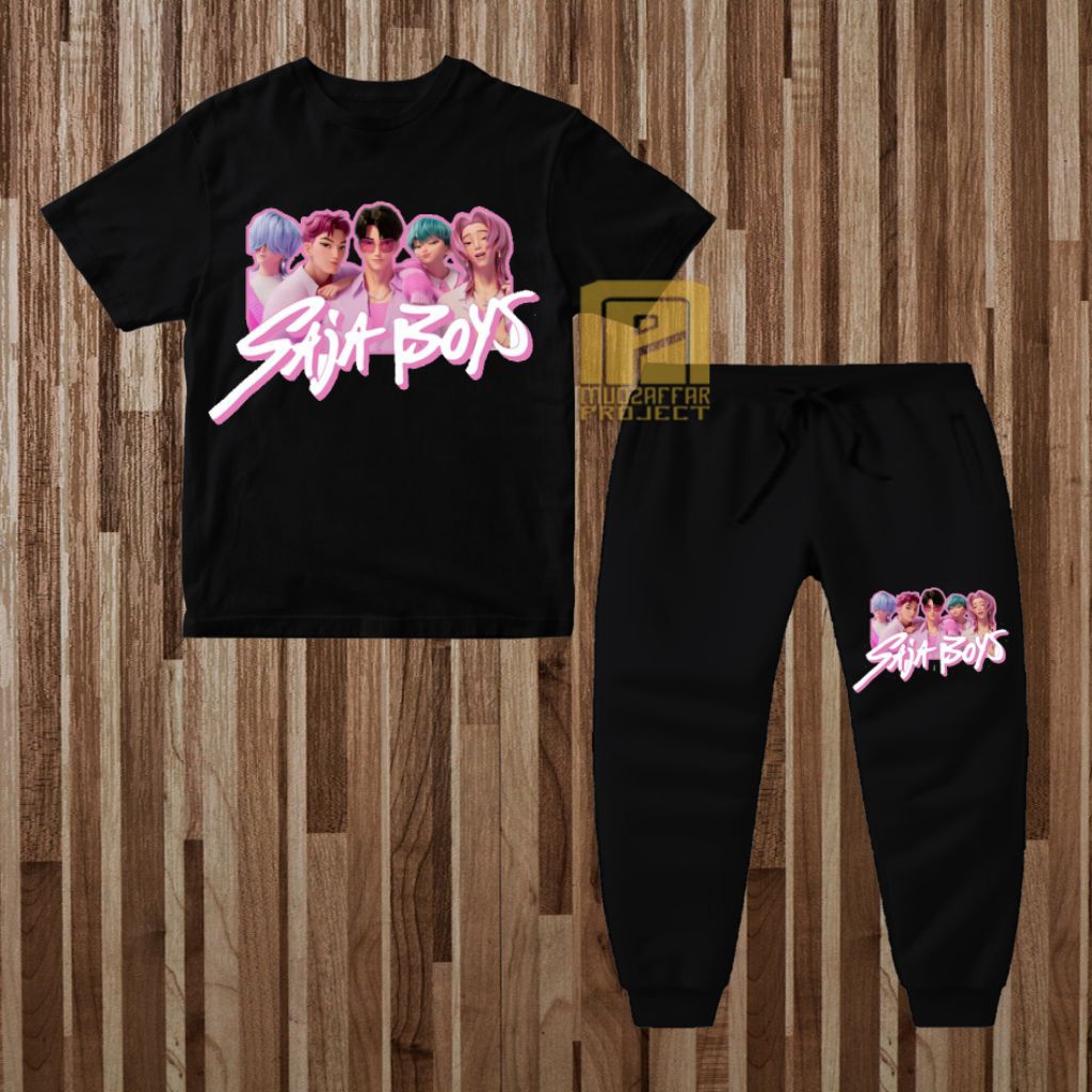 KPOP KIDS เสื้อยืดชุดเท่านั้น BOYS SODA POP KPOP DEMON HUNTERS KPOP เสื้อผ้าเด็กชุดเท่านั้น BOYS