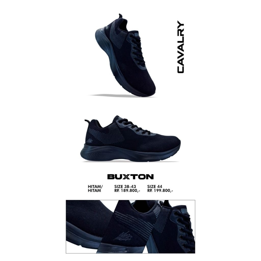 Original Cavalry Buxton Shoes 38-43 รองเท้าผ้าใบรองเท้านักเรียน