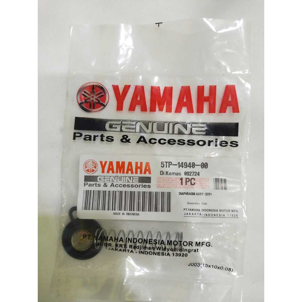 10 ชุดของ DIAGRAM MEMBRANE / MICKEY MOUSE CARBURETOR 5TP JUPITER ZA SUPER