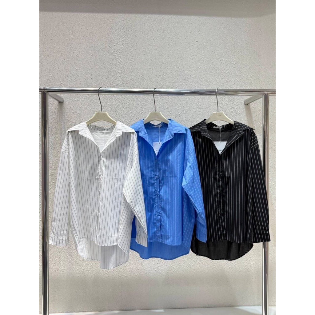 KEMEJA YESBUTI - เสื้อเชิ้ตลายผู้หญิง Wanwan Clothing 5279