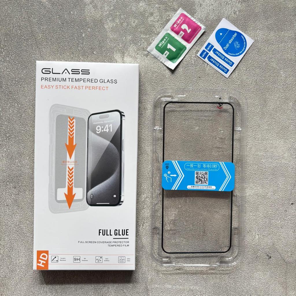 LAYAR กระจกนิรภัย Tecno Pova 7 Ultra 5G Glass Screen Protector CP Full Cover Easy Stick แพคเกจพรีเมี