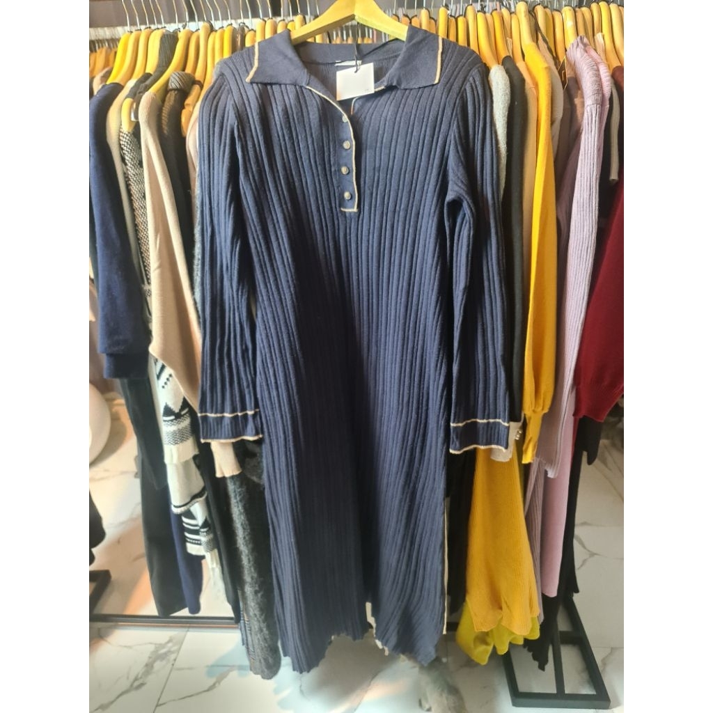 02.CODE [101-200] WOMENS FASHION KNIT DRESS