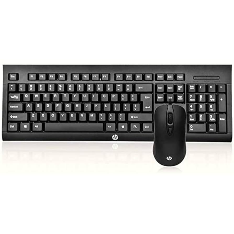 เมาส์คีย์บอร์ด USB HP KM-100 ดั้งเดิม