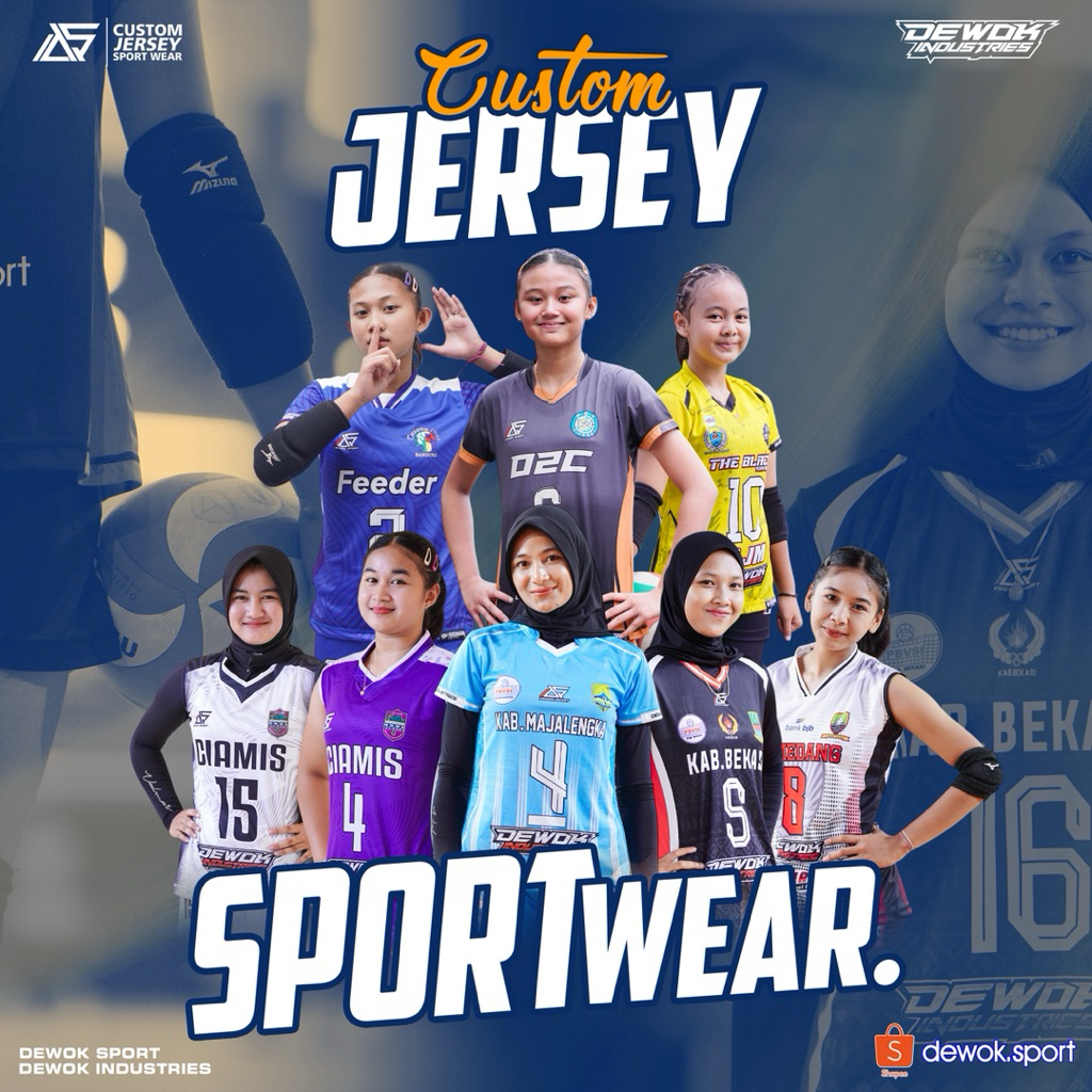 CUSTOM JERSEY SPORT WEAR TOP
